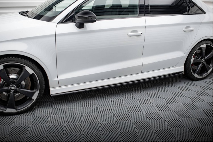 Πλευρικά Skirts Diffusers V.2 Audi RS3 Sedan 8V Facelift
