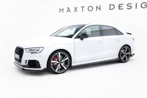 Side Skirts Diffusers V.3 Audi RS3 Sedan 8V Facelift Side Skirts Diffusers V.3 Audi RS3 Sedan 8V Facelift