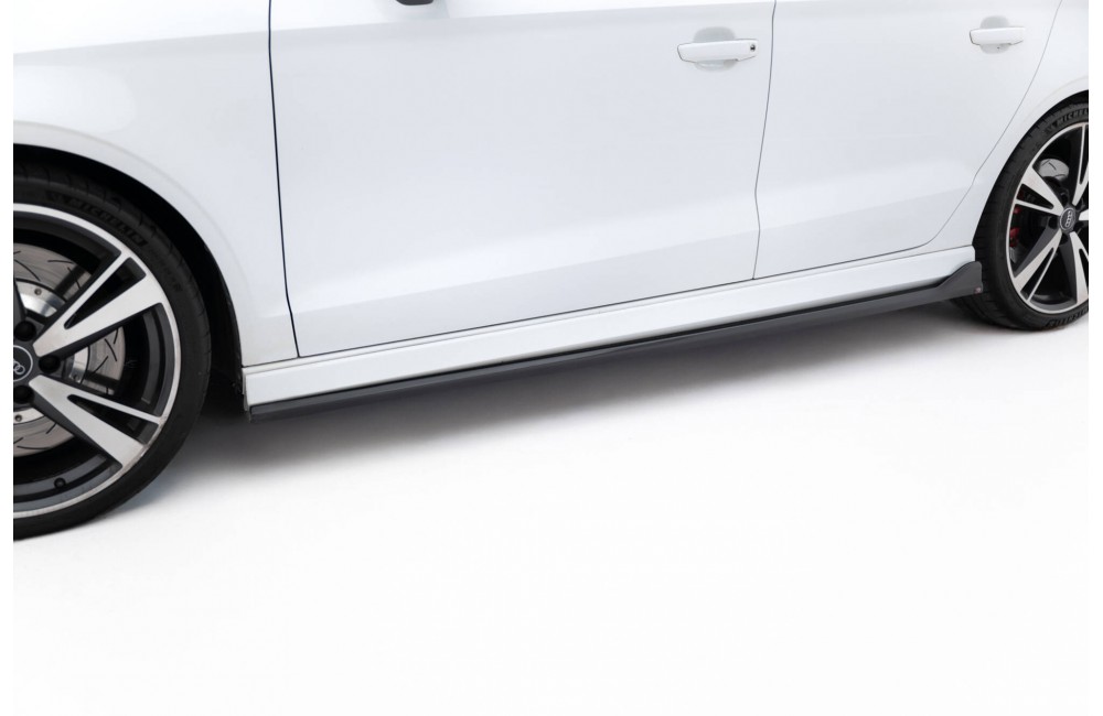 Side Skirts Diffusers V.3 Audi RS3 Sedan 8V Facelift Side Skirts Diffusers V.3 Audi RS3 Sedan 8V Facelift