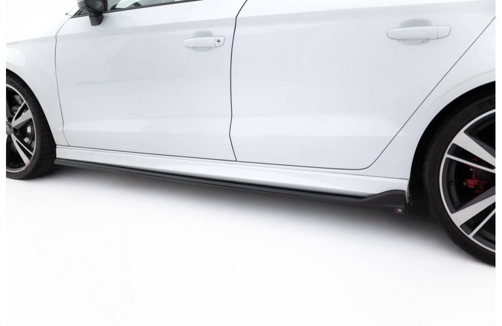 Side Skirts Diffusers V.3 Audi RS3 Sedan 8V Facelift Side Skirts Diffusers V.3 Audi RS3 Sedan 8V Facelift