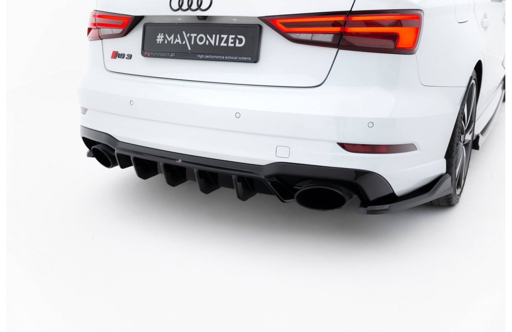 Set of Splitters Audi RS3 Sedan 8V Facelift