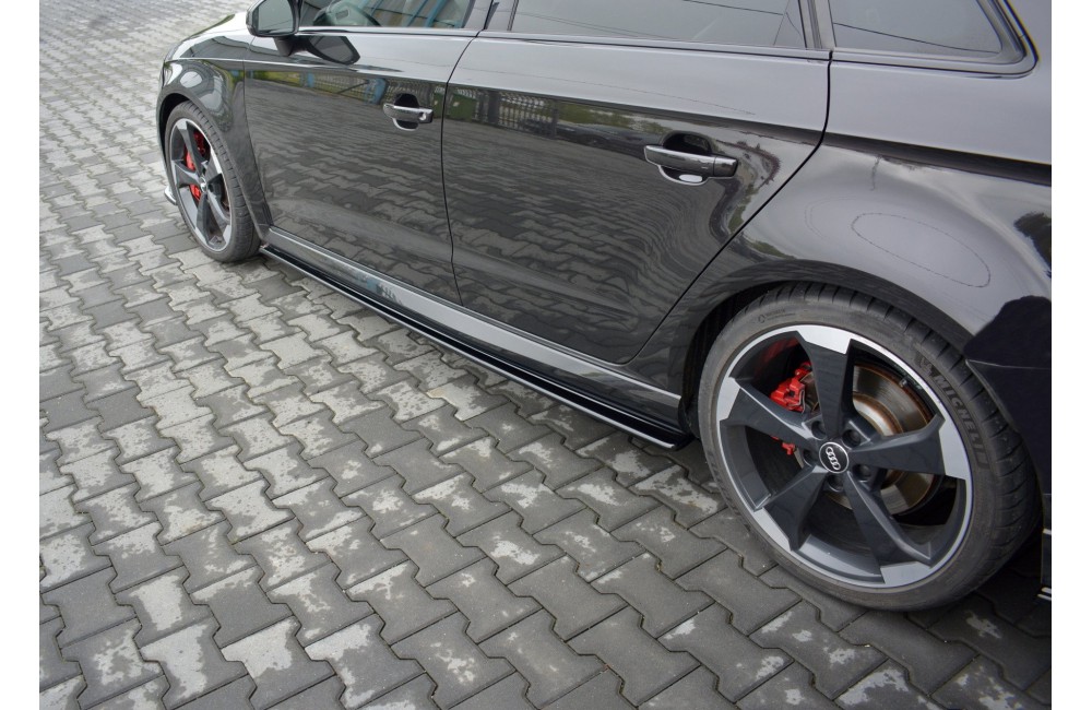 Side Skirts Diffusers Audi RS3 8V FL Sportback