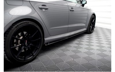 Side Skirts Diffusers V.2 Audi RS3 8V Sportback Facelift