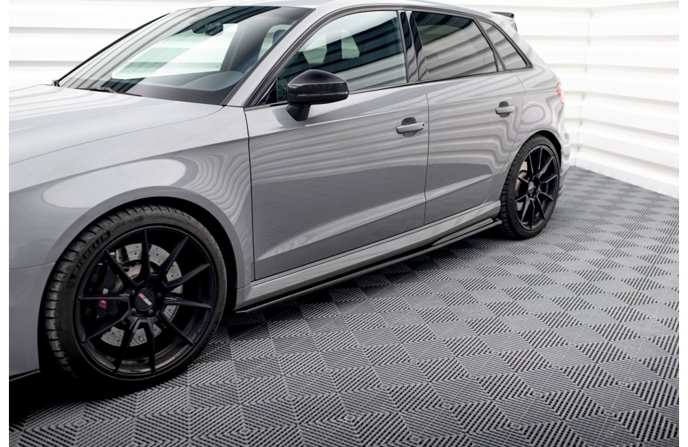 Side Skirts Diffusers V.2 Audi RS3 8V Sportback Facelift Side Skirts Diffusers V.2 Audi RS3 8V Sportback Facelift