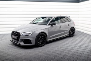 Side Skirts Diffusers V.2 Audi RS3 8V Sportback Facelift Side Skirts Diffusers V.2 Audi RS3 8V Sportback Facelift