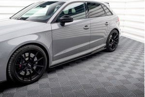 Side Skirts Diffusers V.2 Audi RS3 8V Sportback Facelift Side Skirts Diffusers V.2 Audi RS3 8V Sportback Facelift