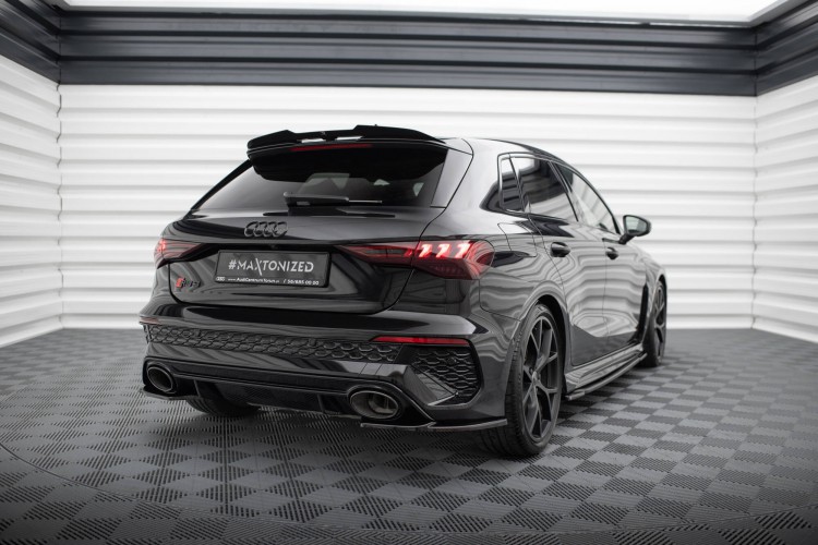 Πίσω πλευρικοί splitters V.1 Audi RS3 Sportback 8Y