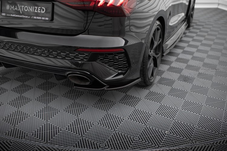 Πίσω πλευρικοί splitters V.1 Audi RS3 Sportback 8Y