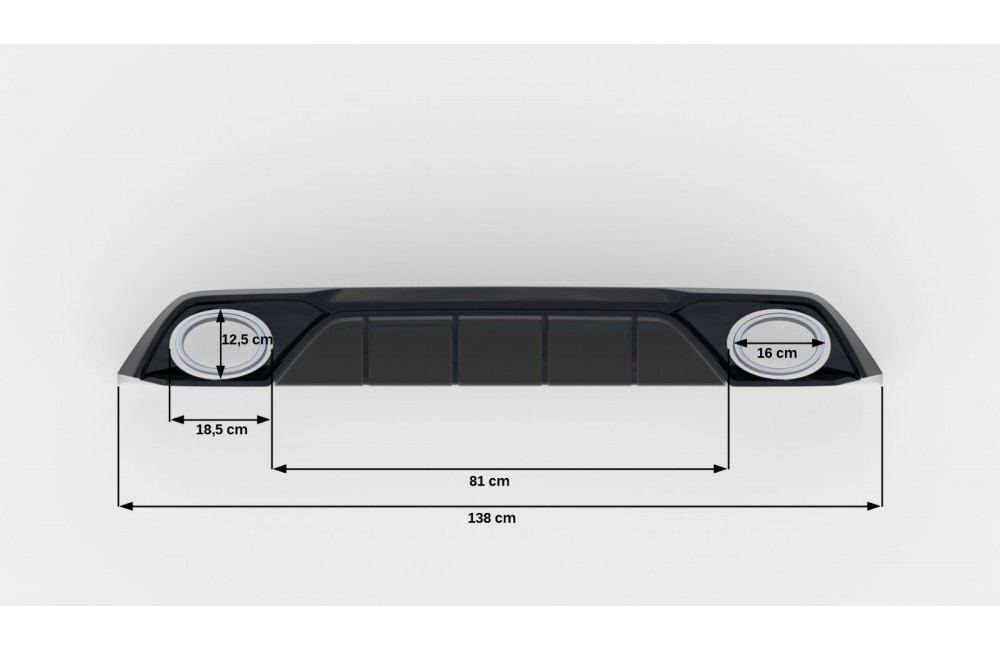 Rear Valance Audi RS3 8Y