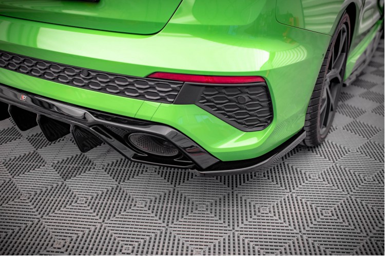 Πίσω Πλευρικοί Splitters Audi RS3 Sedan 8Y