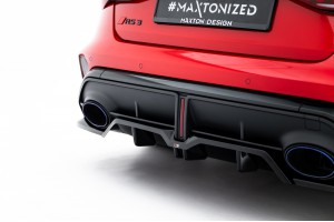 Rear Splitter (with vertical bars) V.2 Audi RS3 Sedan 8Y Facelift