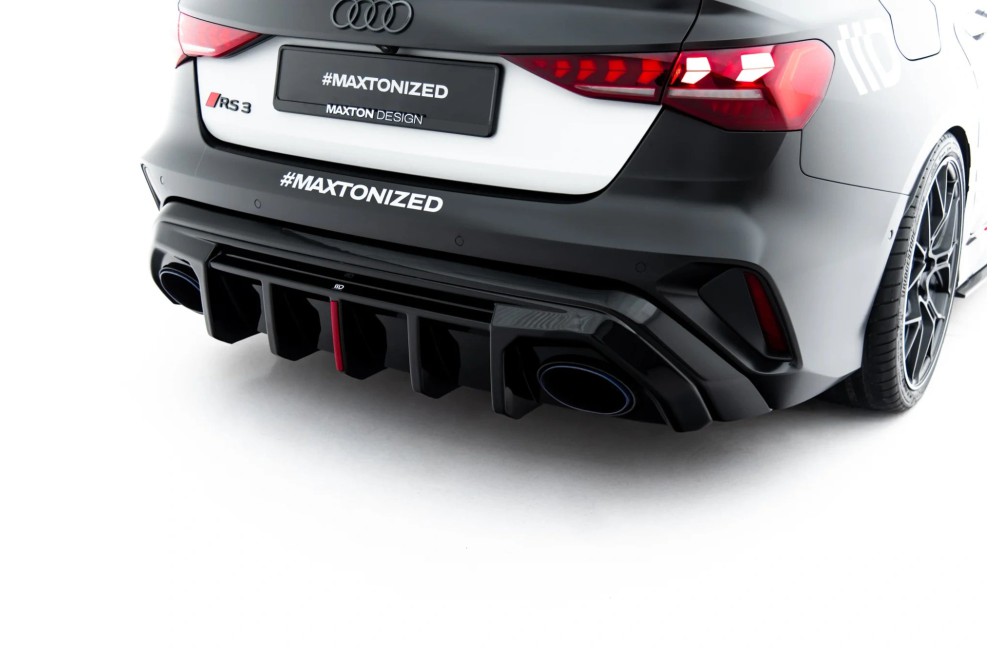 Rear Valance Audi RS3 Sedan 8Y Facelift (Version with original reflector)