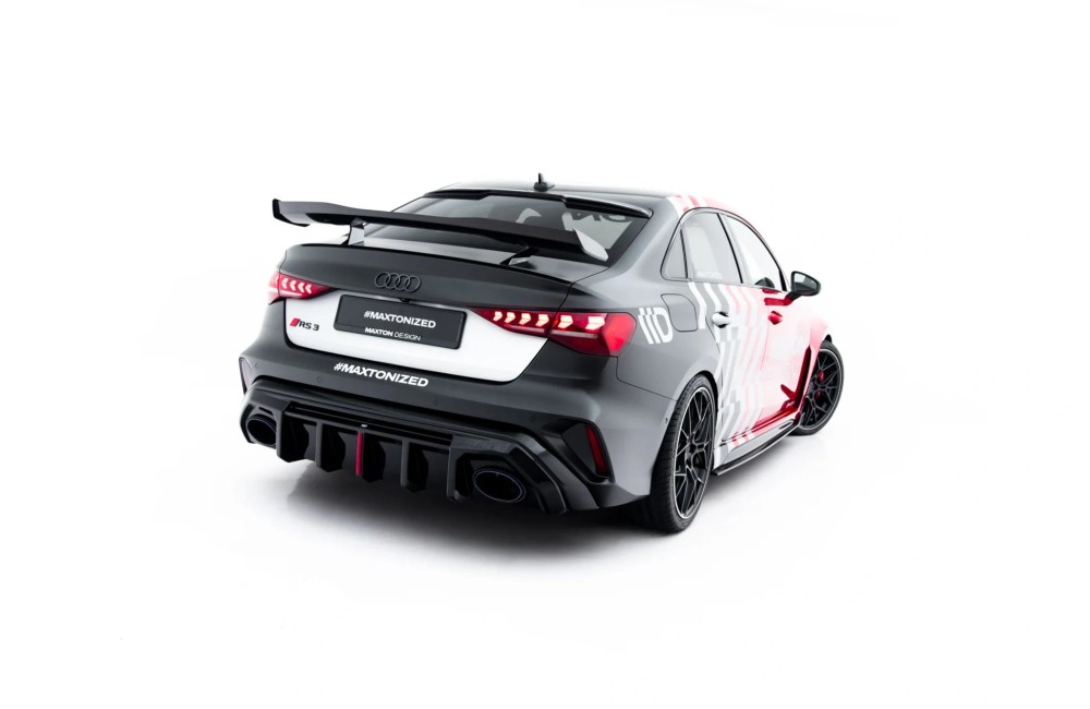 Rear Valance Audi RS3 Sedan 8Y Facelift (Version with original reflector)