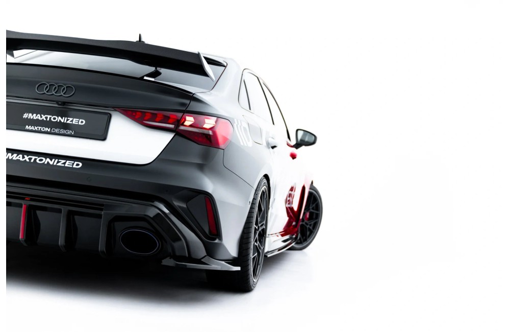 Rear Side Splitters V.1 Audi RS3 Sedan 8Y Facelift