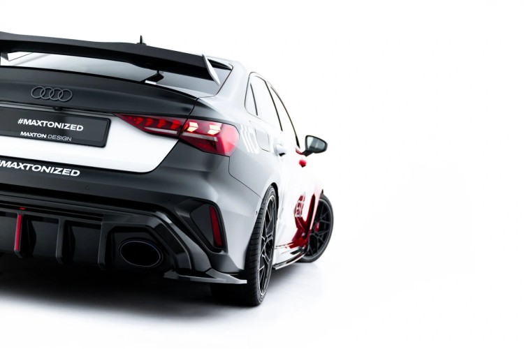 Πίσω Πλευρικοί Splitters V.1 Audi RS3 Sedan 8Y Facelift
