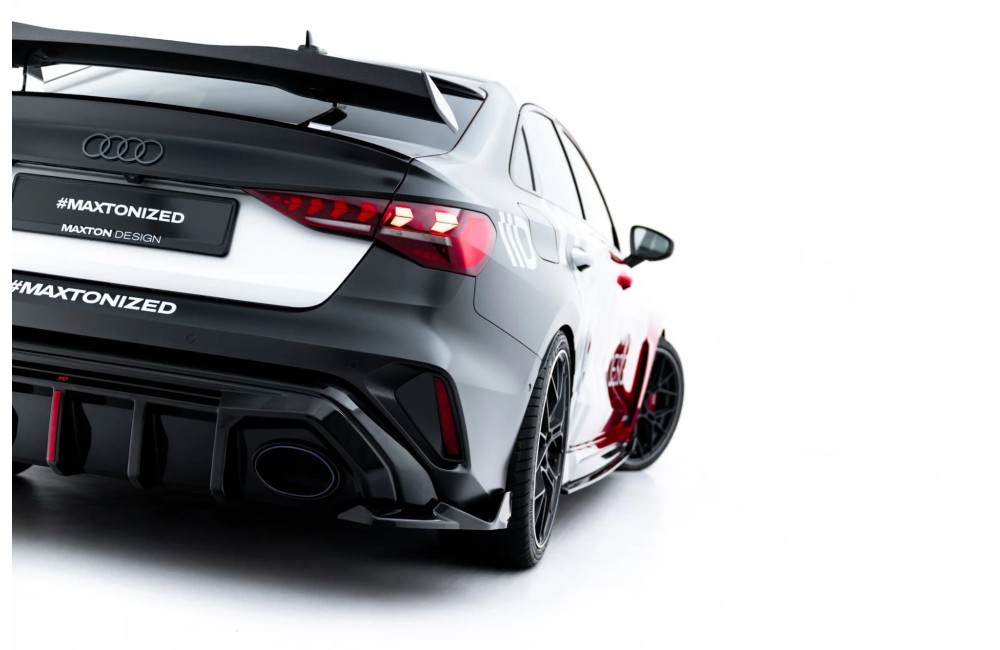 Rear Side Splitters V.2 Audi RS3 Sedan 8Y Facelift