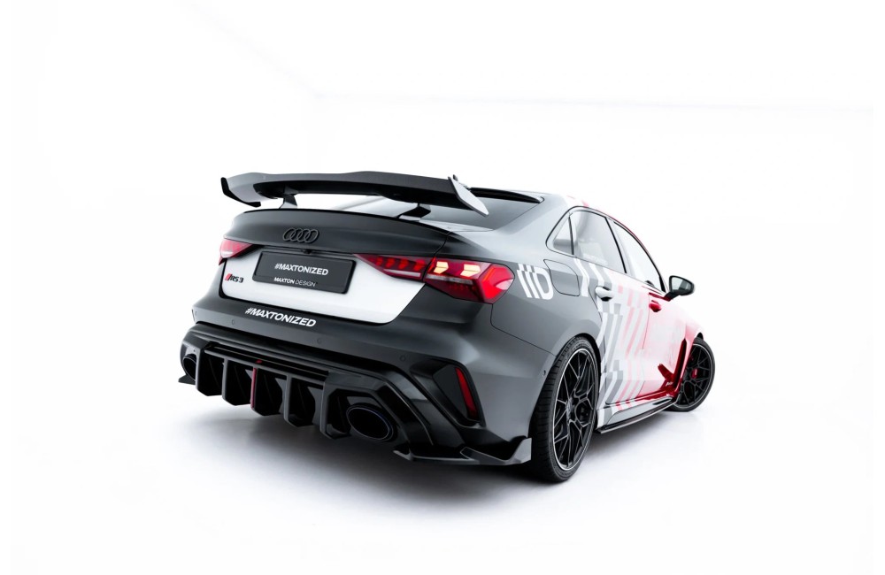 Rear Side Splitters V.2 Audi RS3 Sedan 8Y Facelift
