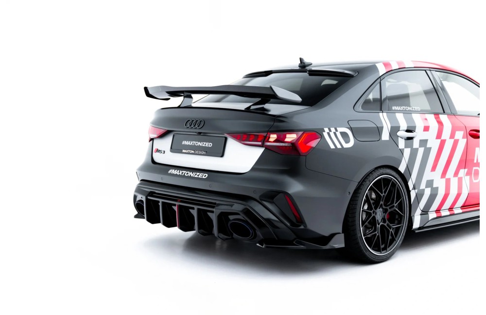 Rear Side Splitters V.2 Audi RS3 Sedan 8Y Facelift