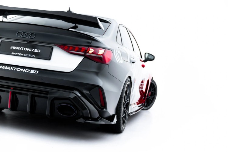 Πίσω Πλευρικοί Splitters V.2 Audi RS3 Sedan 8Y Facelift