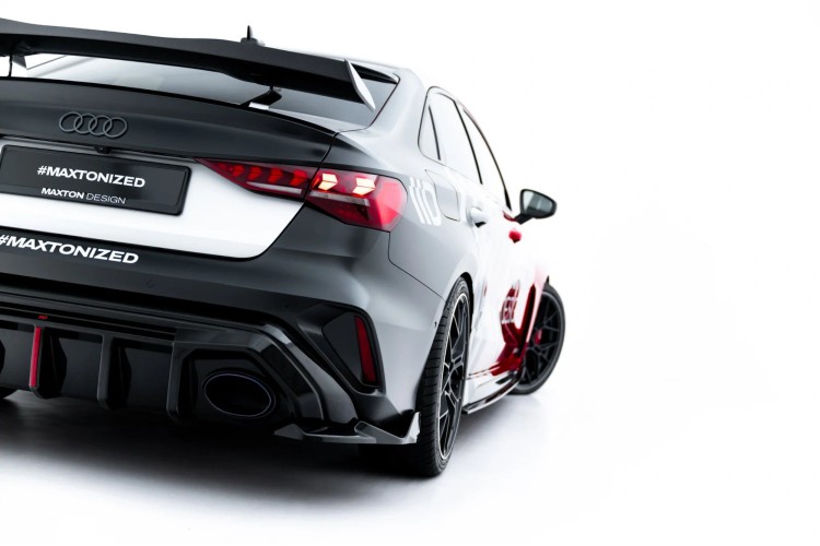 Πίσω Πλευρικοί Splitters V.2 Audi RS3 Sedan 8Y Facelift