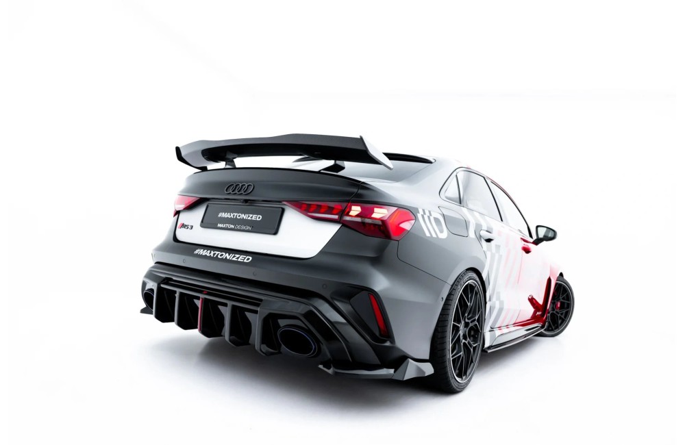 Rear Side Splitters V.3 Audi RS3 Sedan 8Y Facelift
