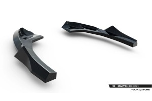Rear Side Splitters V.3 Audi RS3 Sedan 8Y Facelift