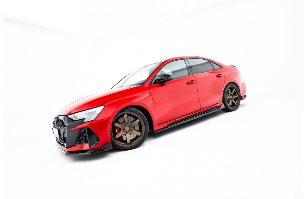 Side Skirts Diffusers V.2 Audi RS3 Sedan 8Y / 8Y Facelift Side Skirts Diffusers V.2 Audi RS3 Sedan 8Y / 8Y Facelift