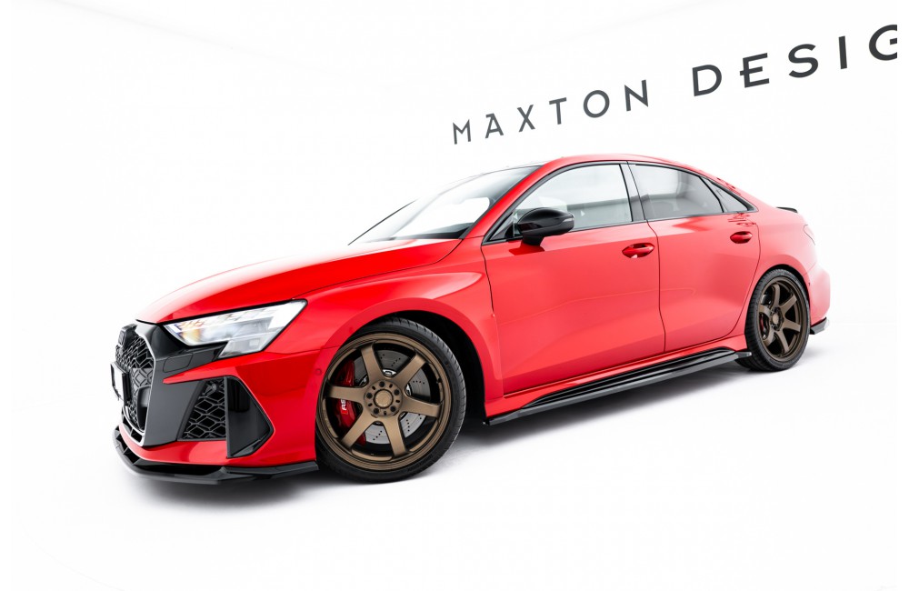 Set of Splitters V.1 Audi RS3 Sedan 8Y Facelift Set of Splitters V.1 Audi RS3 Sedan 8Y Facelift