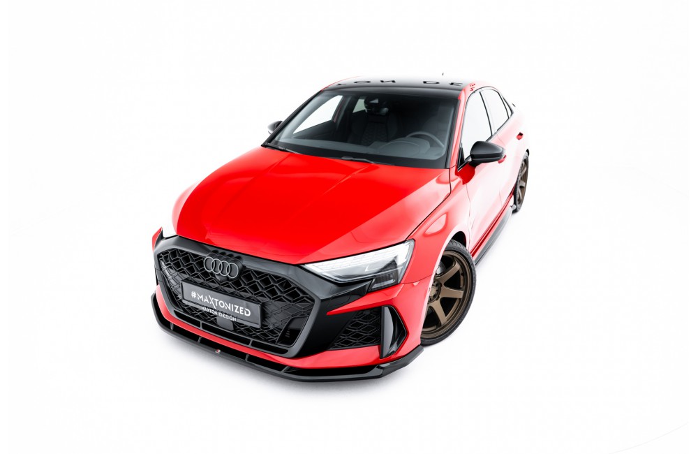 Set of Splitters V.1 Audi RS3 Sedan 8Y Facelift Set of Splitters V.1 Audi RS3 Sedan 8Y Facelift