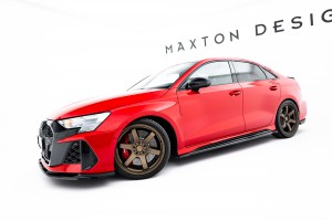 Set of Splitters V.1 Audi RS3 Sedan 8Y Facelift Set of Splitters V.1 Audi RS3 Sedan 8Y Facelift