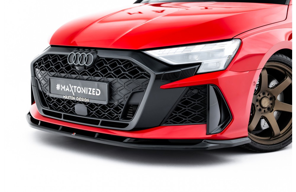 Set of Splitters V.1 Audi RS3 Sedan 8Y Facelift Set of Splitters V.1 Audi RS3 Sedan 8Y Facelift