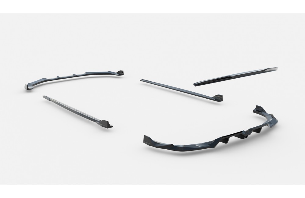 Set of Splitters V.2 Audi RS3 Sedan 8Y Facelift Set of Splitters V.2 Audi RS3 Sedan 8Y Facelift