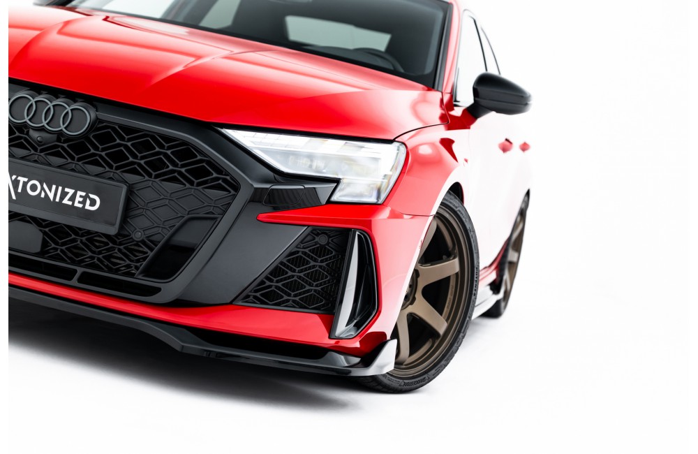 Set of Splitters V.2 Audi RS3 Sedan 8Y Facelift Set of Splitters V.2 Audi RS3 Sedan 8Y Facelift