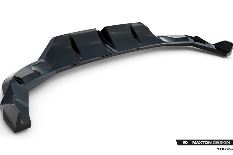 Πίσω Splitter (με κατακόρυφες ράβδους) V.3 Audi RS3 Sportback 8Y Facelift