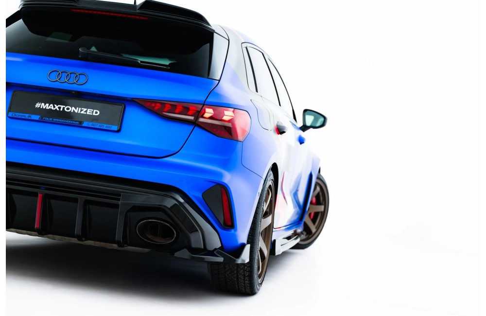 Rear Side Splitters V.2 Audi RS3 Sportback 8Y Facelift