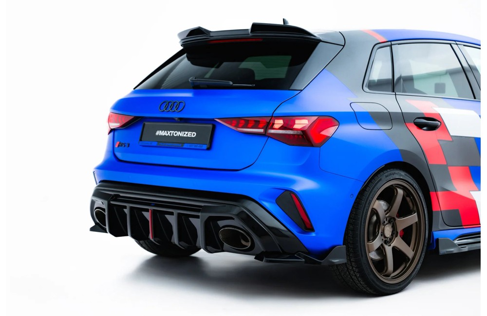 Rear Side Splitters V.2 Audi RS3 Sportback 8Y Facelift