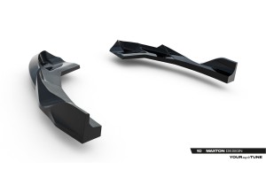 Rear Side Splitters V.2 Audi RS3 Sportback 8Y Facelift