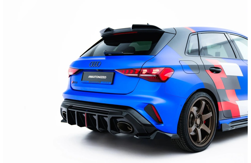 Rear Side Splitters V.3 Audi RS3 Sportback 8Y Facelift