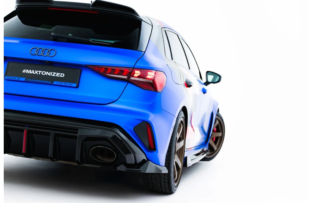 Rear Side Splitters V.3 Audi RS3 Sportback 8Y Facelift