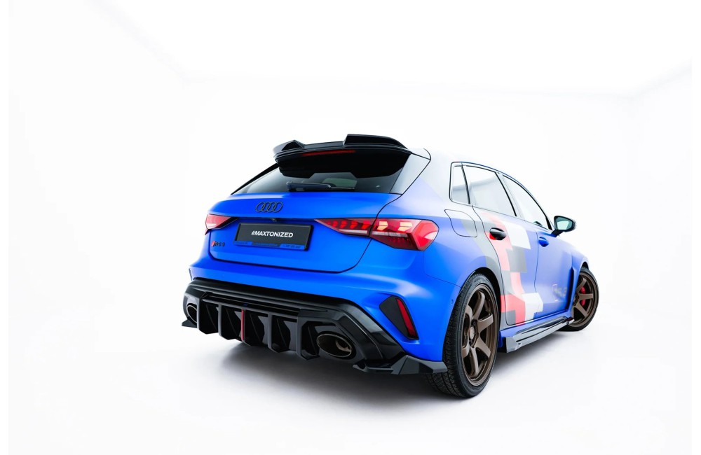 Rear Side Splitters V.3 Audi RS3 Sportback 8Y Facelift