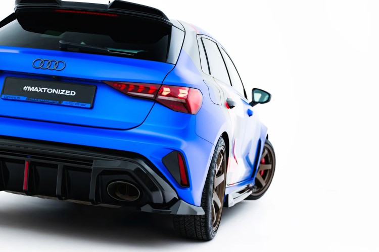 Πίσω Πλευρικοί Splitters V.3 Audi RS3 Sportback 8Y Facelift