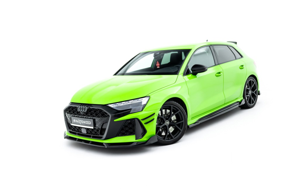 Set of Splitters V.2 Audi RS3 Sportback 8Y Facelift