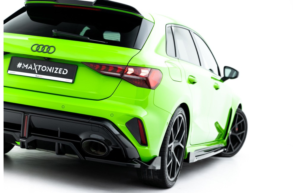 Set of Splitters V.2 Audi RS3 Sportback 8Y Facelift