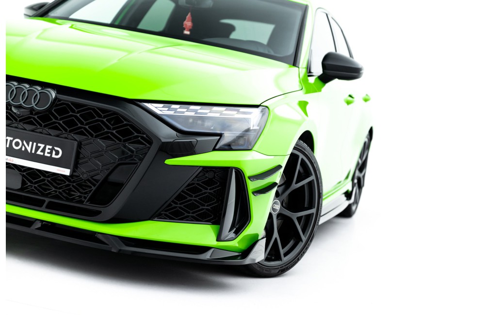 Set of Splitters V.2 Audi RS3 Sportback 8Y Facelift