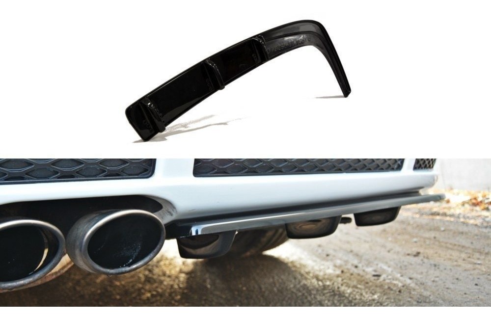 REAR SPLITTER AUDI RS4 B5 (with a vertical bar)