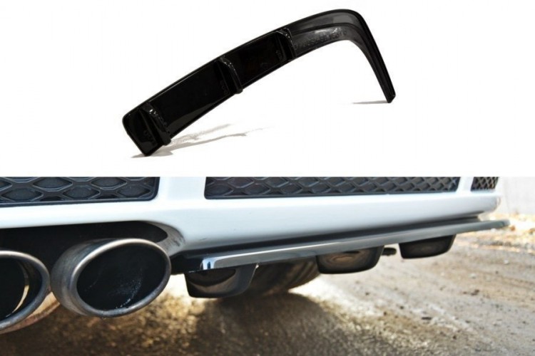 ΠΙΣΩ SPLITTER AUDI RS4 B5 (με κάθετη ράβδο)
