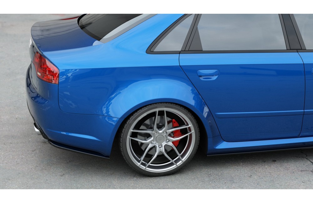 Rear Side Splitters V.1 Audi RS4 Sedan B7