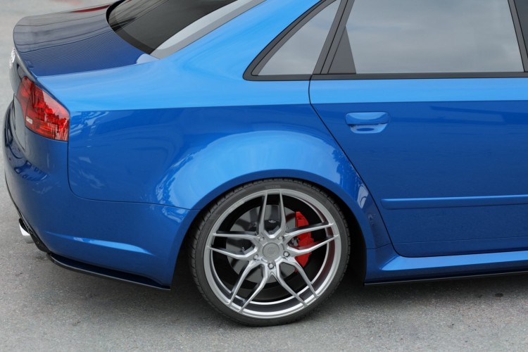 Πίσω Πλευρικοί Splitters V.1 Audi RS4 Sedan B7