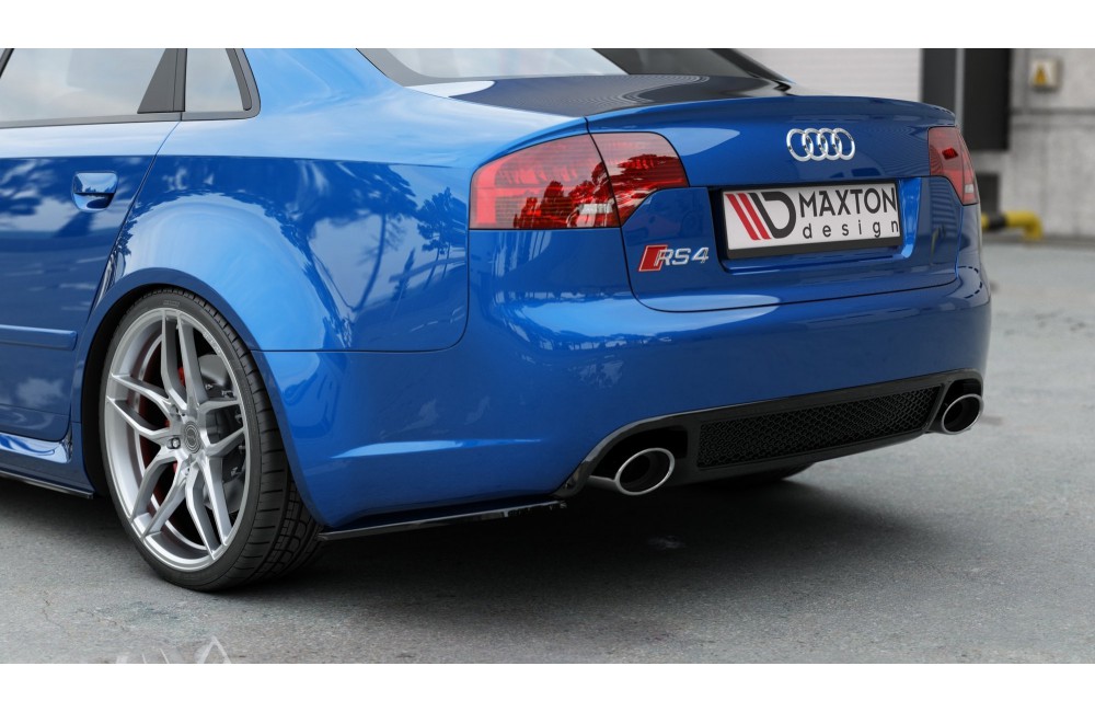 Rear Side Splitters V.1 Audi RS4 Sedan B7