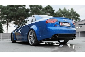 Rear Side Splitters V.1 Audi RS4 Sedan B7